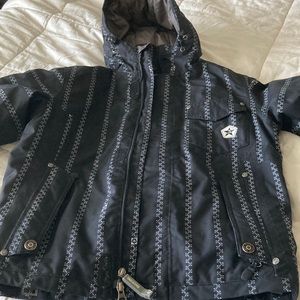 Boys Sessions ski Jacket EUC warmth rating 10